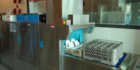Chine Machine commerciale compacte de plat, lave-vaisselle tranquille de catégorie de restaurant fournisseur